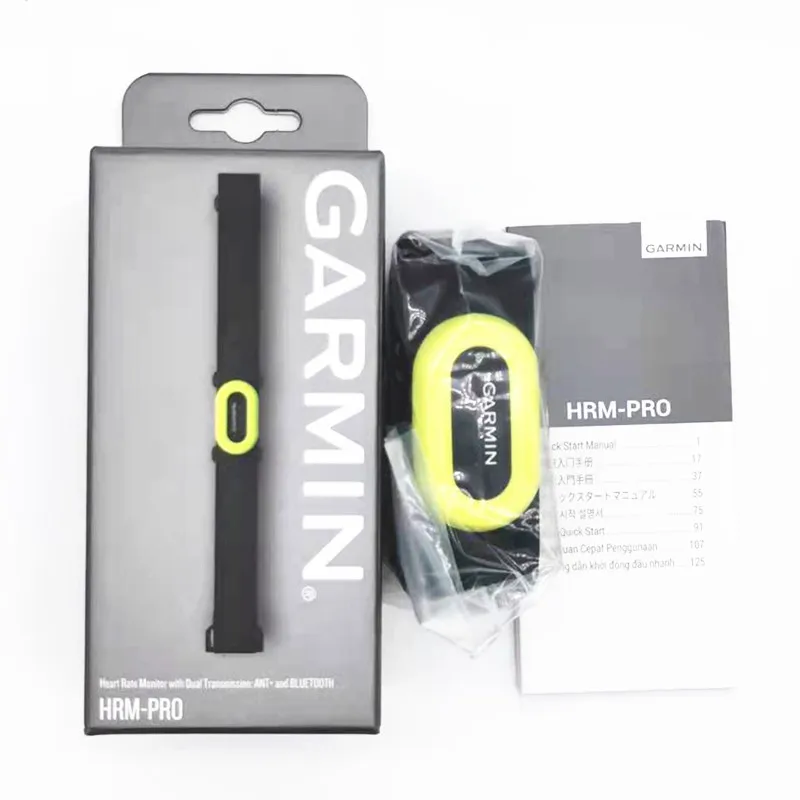 GARMIN HRM-PRO 245 745 945 Fenix6X Bluetooth ANT + двухрежимный датчик сердечного ритма для бега