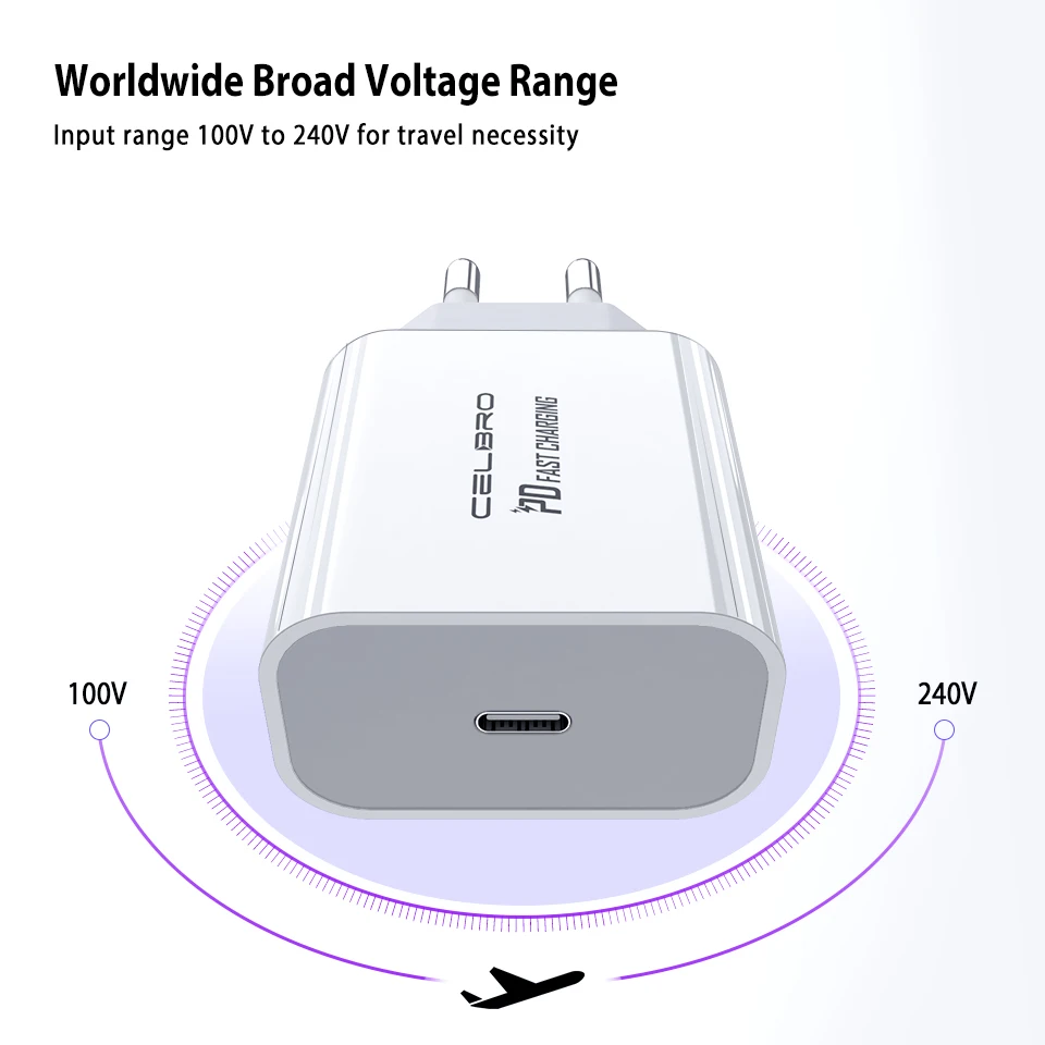 PD зарядное устройство 18 Вт быстрое 3 0 usb type C QC3.0 для iPhone 11 XS iPad samsung s20 + USB телефона |