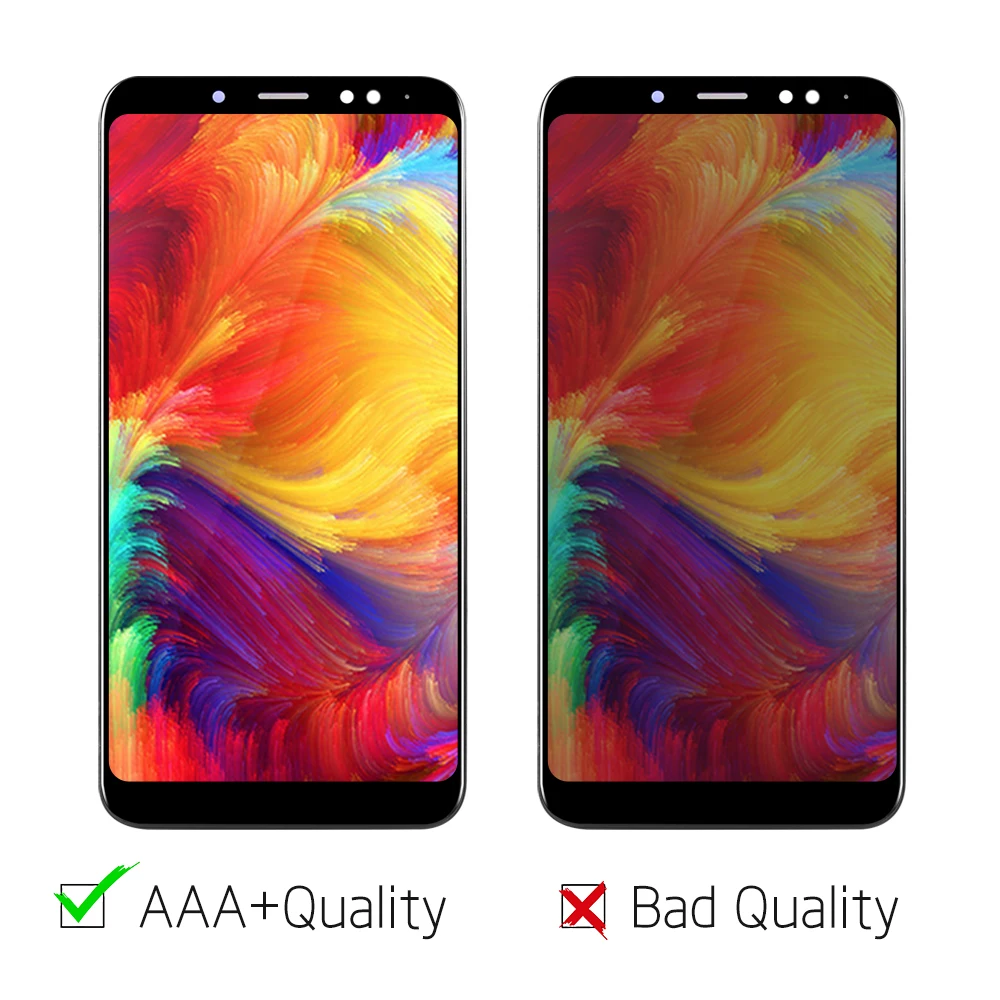Тест для Xiaomi Redmi Note 5 Pro дисплей Prime сенсорный экран рамка дигитайзер в сборе замена