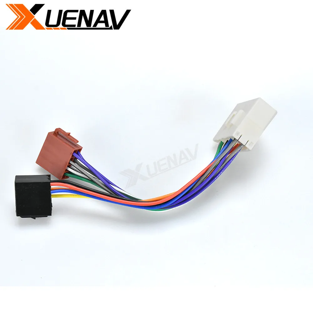 Кабель-переходник для радиоприемника Xuenav 12-005 ISO FOR-SSANG YONG 2005 + DAEWOO 1997 разъем жгута