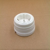 high quality european ceramic socket eu wall outlet black white brown 16a 110 250v