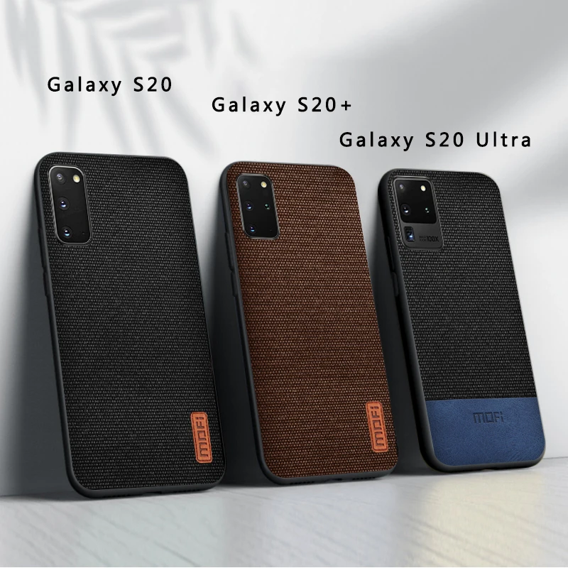 для Samsung S20 Ultra Чехол чехол Galaxy задняя крышка противоударные Чехлы MOFi + роскошные