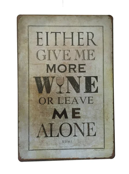 

Tin Sign Metal Retro Pub Home Vintage Wall Decor Wall