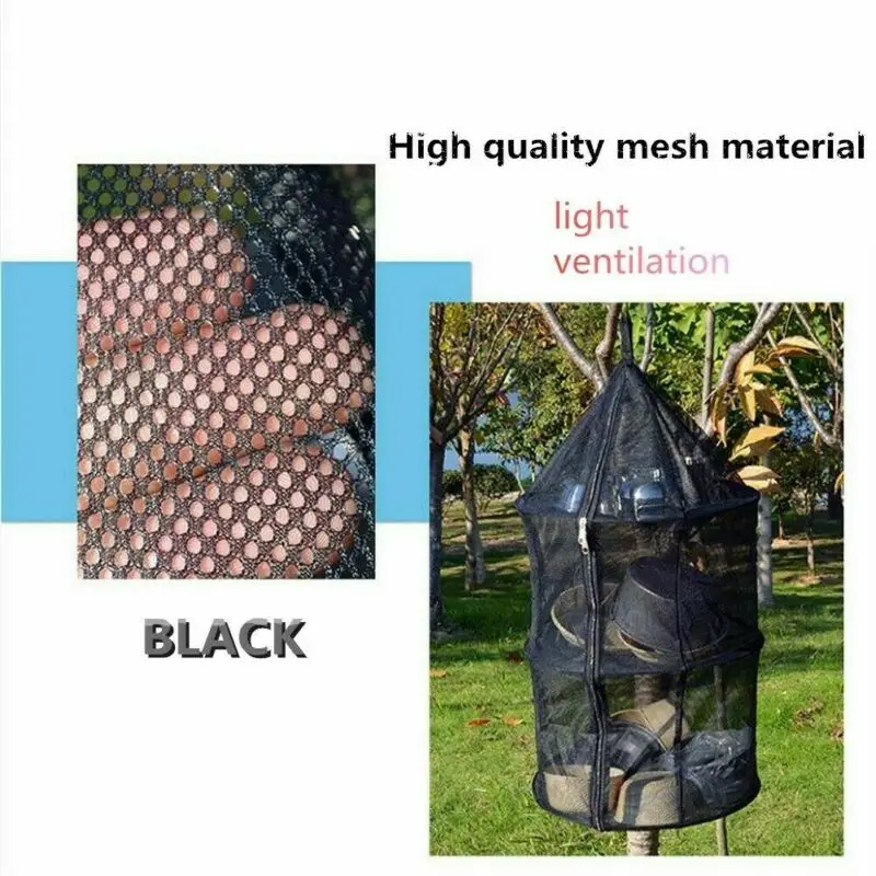 Многофункциональный Кемпинг корзина для хранения 3 яруса кружевных молния