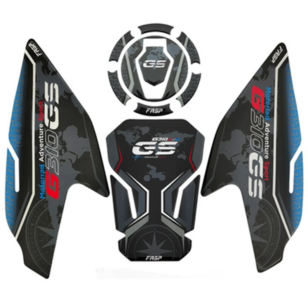 Аксессуары для мотоциклов G310GS настоящая прокладка на бак наклейка топливо