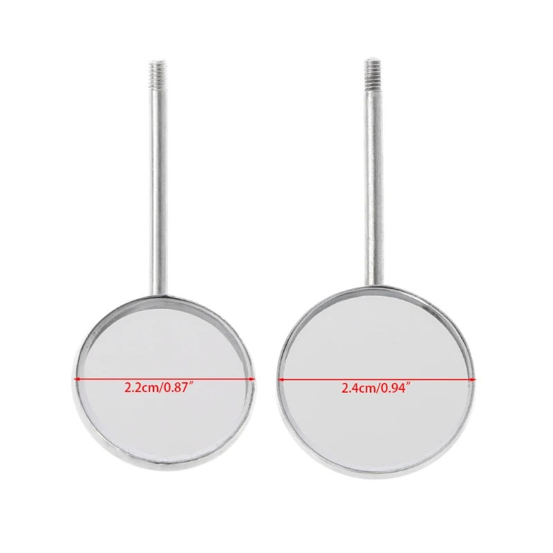 Стоматологический уход за полостью рта зеркальный отражатель из нержавеющей