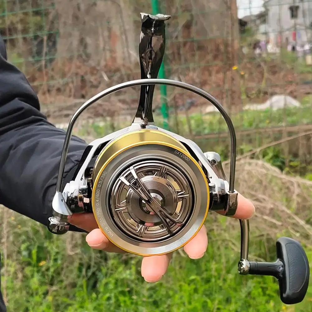 

Fun Interest All Metal Guide Rod Structure Seawater-proof Fishing Reel Material: Metal, Stainless Steel;
