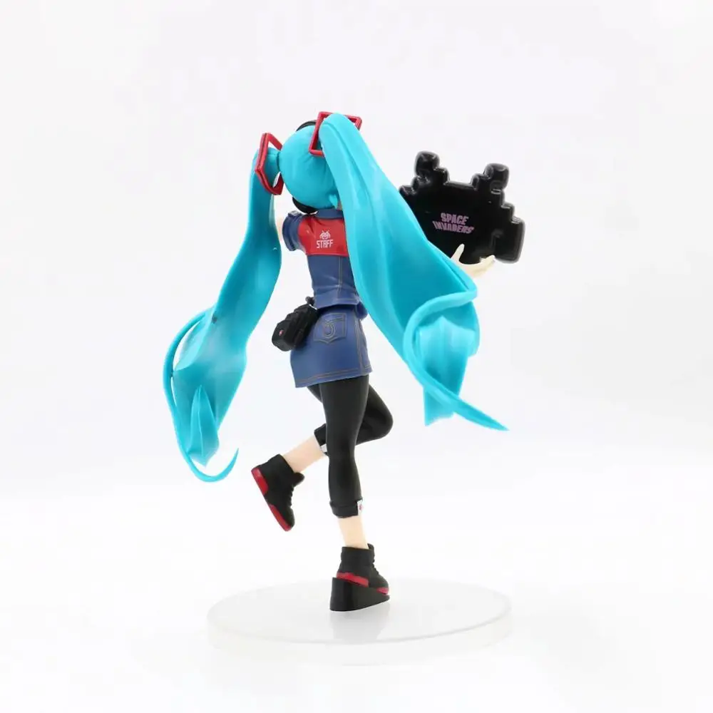 Аниме 20 см вторая бомба Хацунэ Мику игра симпатичный костюм ПХВ фигурка модель