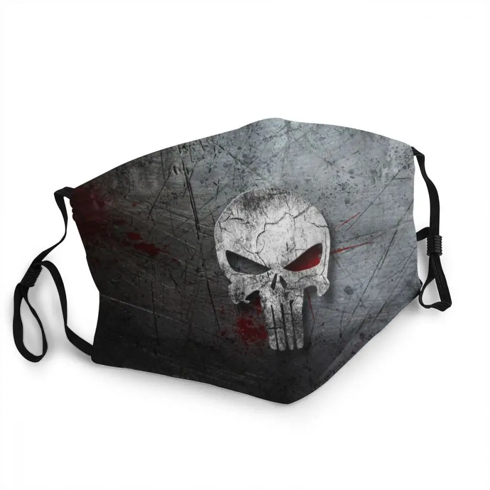 

Маски с изображением Карателя, многоразовые маски, противотуманные и пылезащитные маски, защитные маски с фильтрами, респираторные маски