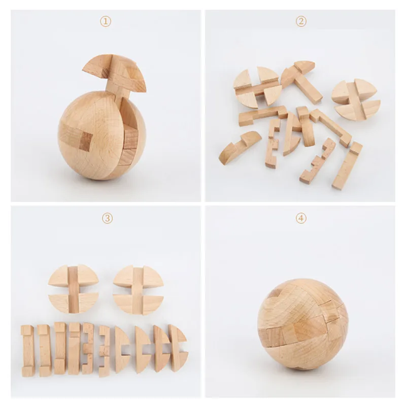 Новый дизайн IQ Волшебный шар головоломка для развития интеллекта замок конмин 3D