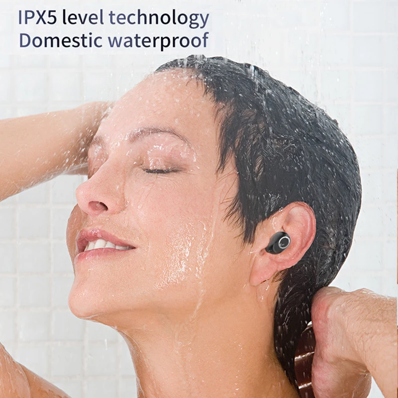 

TWS Wireless Earphones Stereo IPX5 Bluetooth 5.0 Touch Control Noise Cancelling Gaming 9D Cinema Holographic Sound Headset