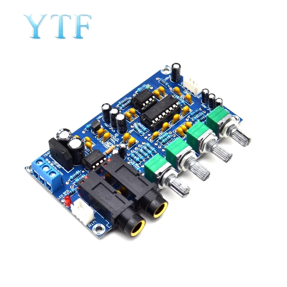 XH M173 Плата усилителя микрофона для караоке с реверберацией двойной мощный