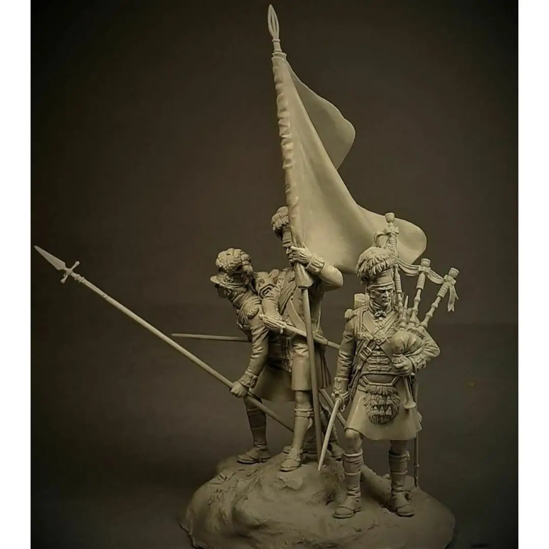 

54mm Resin Model Figure GK，Unassembled and unpainted kit