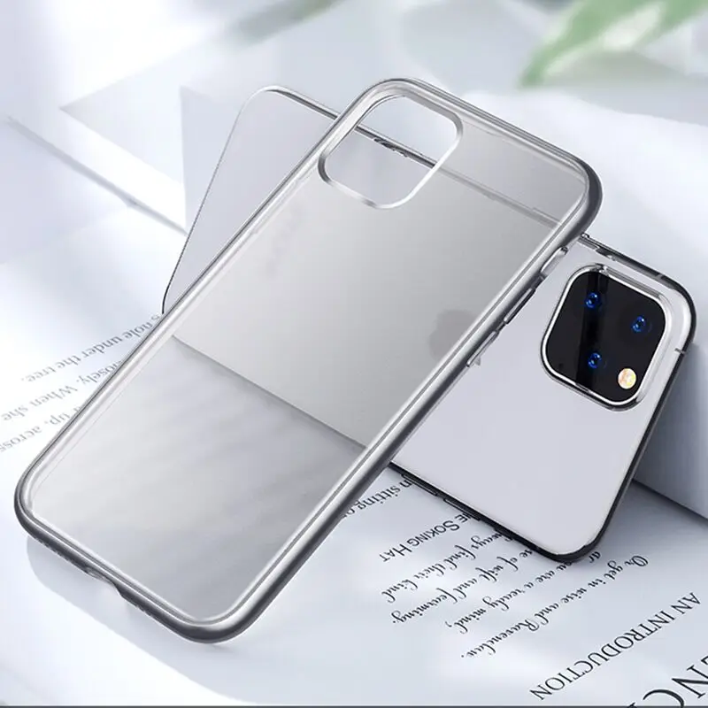 Мобильный телефон iPhone11ProMax Ультратонкий чехол 11 apple X matte XSMax оригинальный
