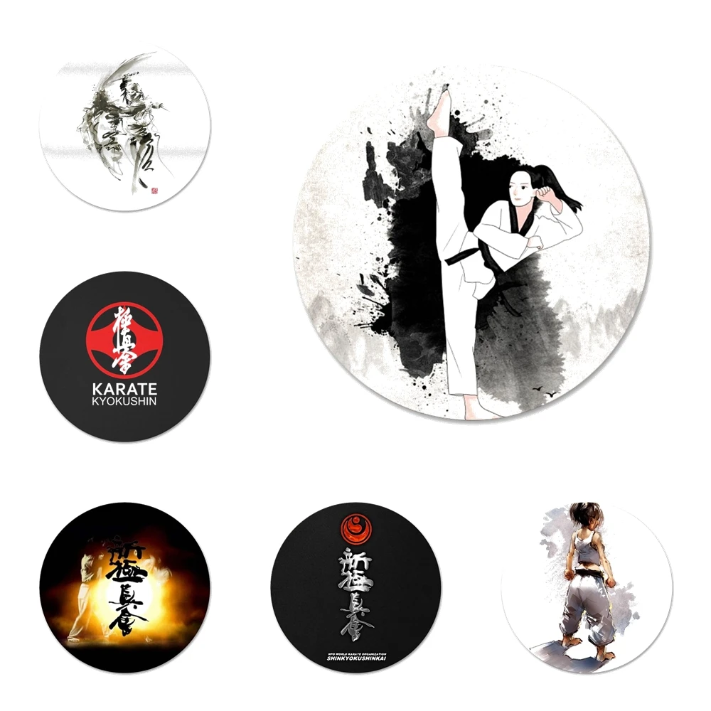 

Oyama Kyokushin Karate Kitchen Home Decor Refrigerator Magnetic Stickers Opener Beer Coke