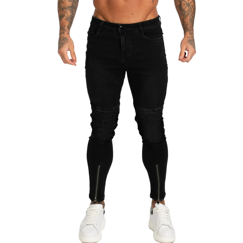 

Vogue Mens Skinny Jeans Mens Pants Super Stretch Pants Slim Fit Black Pants Skinny Pants Mens High Waist DROPSHIPPING Zm146
