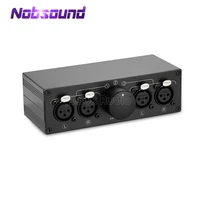 little bear mc103 31 in 13 out xlr balance stereo audio switcher passive selector splitter box