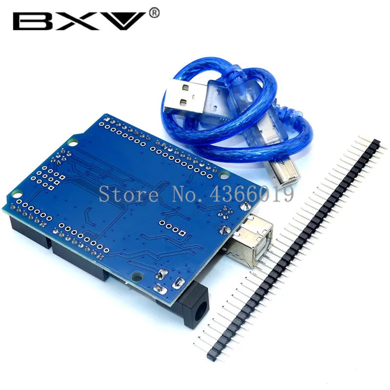 10 компл. UNO R3 Mega328P ATMEGA16U2 макетная плата с USB кабелем (с логотипом) для Diy стартовый