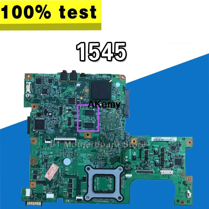 Для For DELL 1545 1750 материнская плата ноутбука CN 0For HPKP9 09206 1 48.4CN05 011 100%