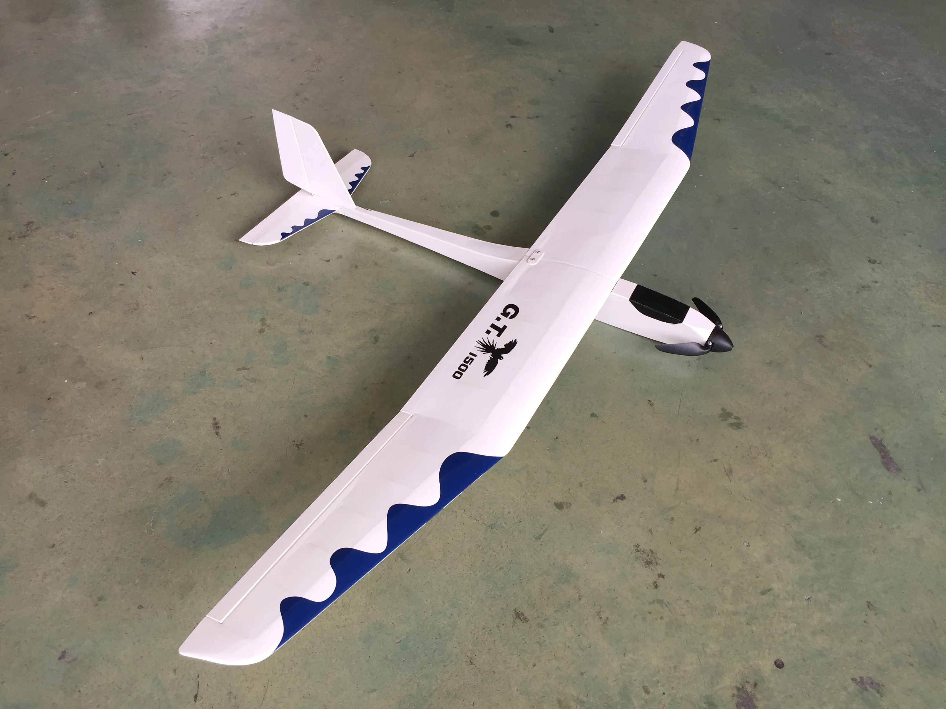 GTRC электрический RC Глайдер GT1500 Balsa самолет 1500 мм размах крыльев|Радиоуправляемые