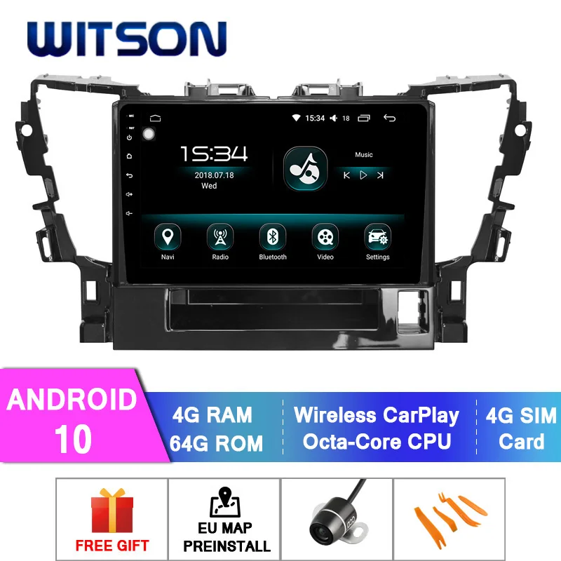 Автомобильная DVD-система WITSON на Android 11 для TOYOTA ALPHARD 2015 автомобильный