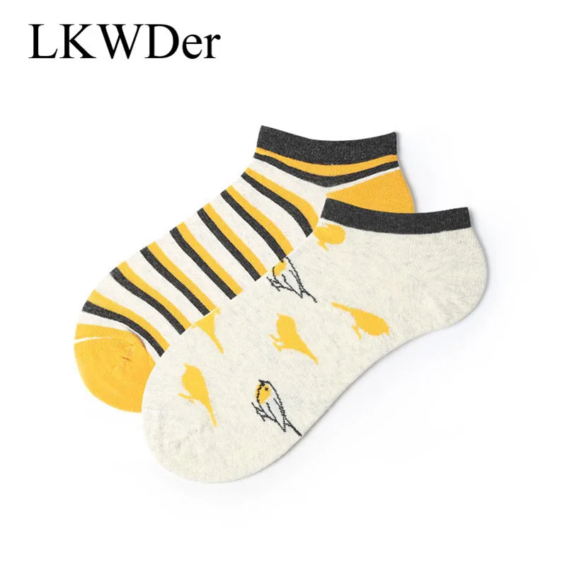 

LKWDer 6 Pairs Mens Socks Original Design Street Skateboard Tide Brand Happy Socks Teenager Japan Ins Style Meias Calcetines Sox