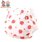 10 шт.бесплатная доставка; Новинка; Многоразовые детские подгузники, можно стирать обучающие Штаны, хлопчатобумажный тренерский
