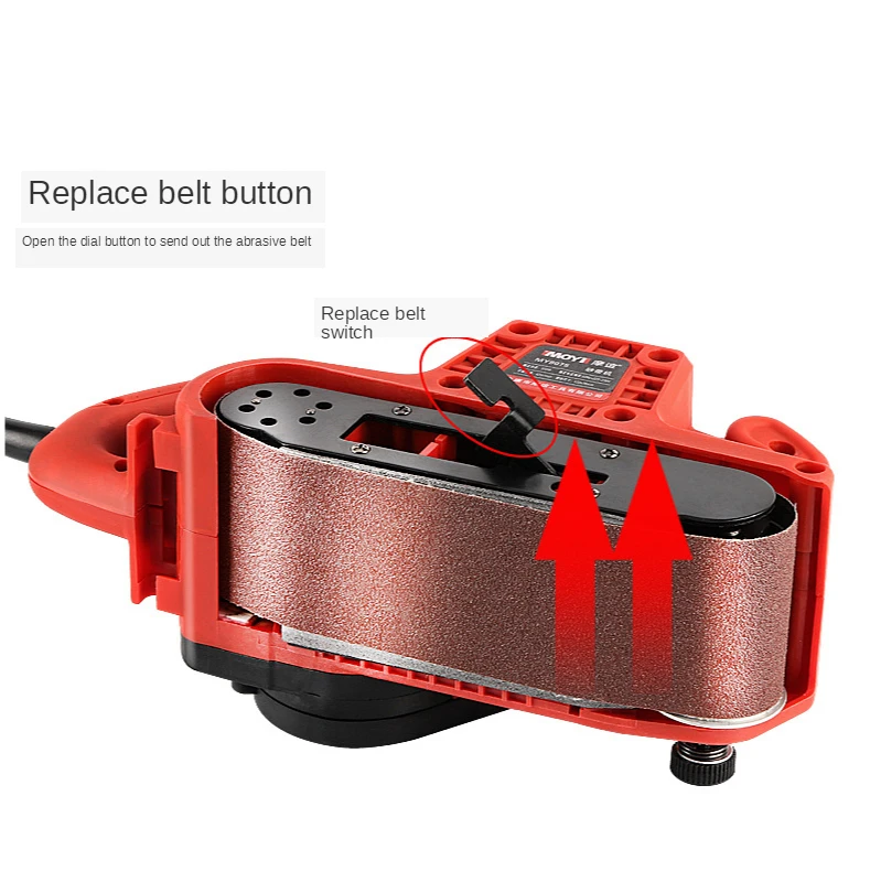 Портативная ленточная машина флип-ленточная стандартная полировальная для