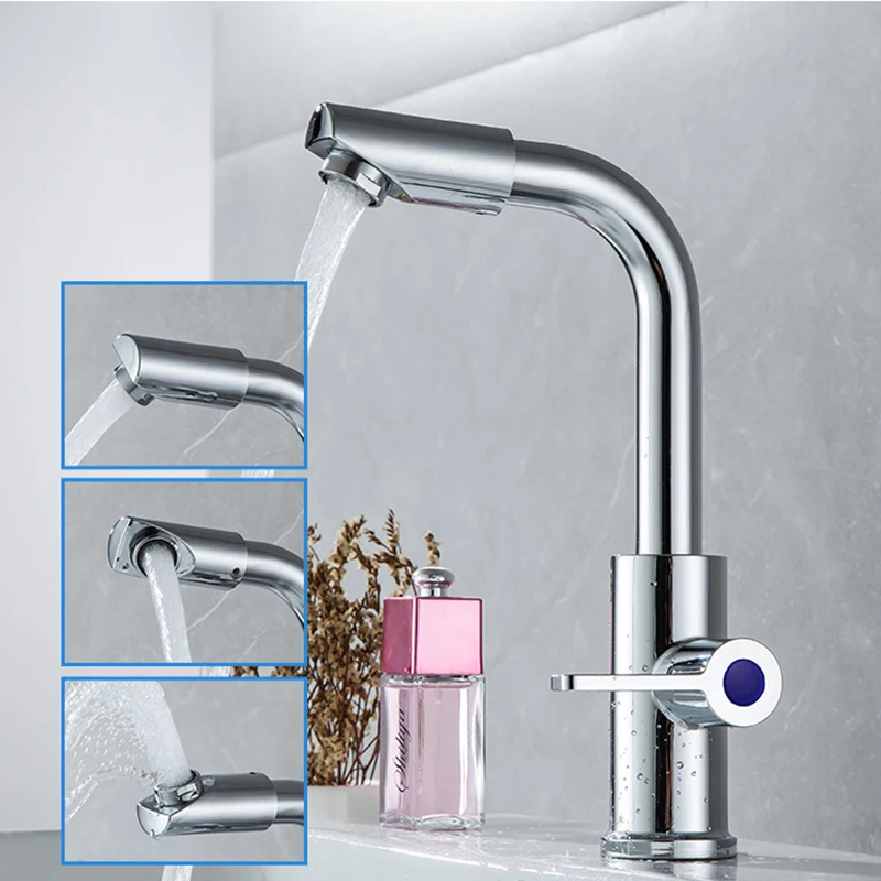 

1 шт., смеситель из цинкового сплава с поворотом на 360 градусов