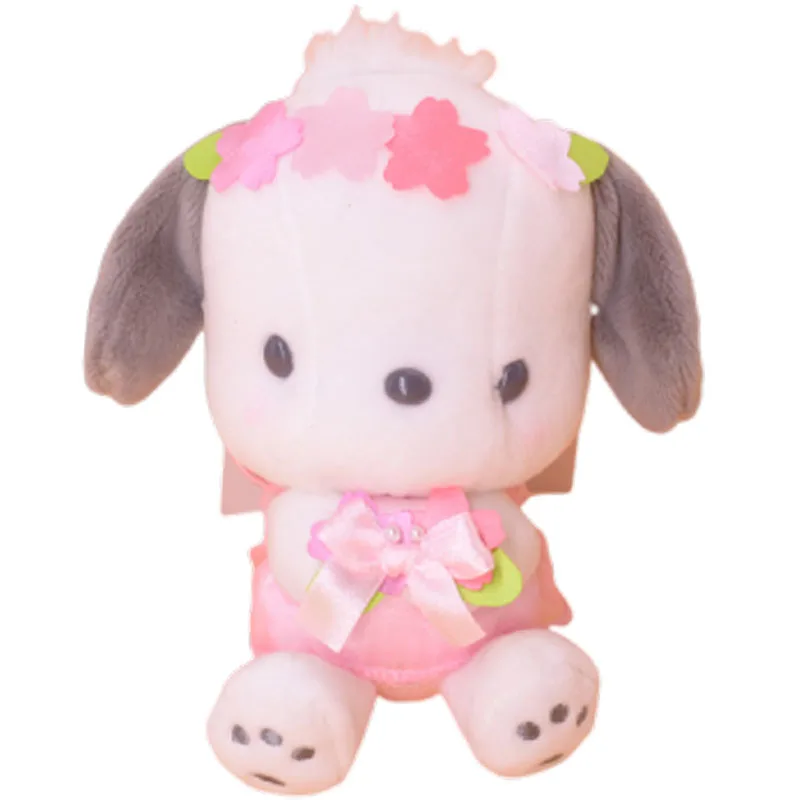 Оригинал 11 см Kuromi Cinnamoroll мой Мелодия Мело помпон пурин Хелло Китти Япония