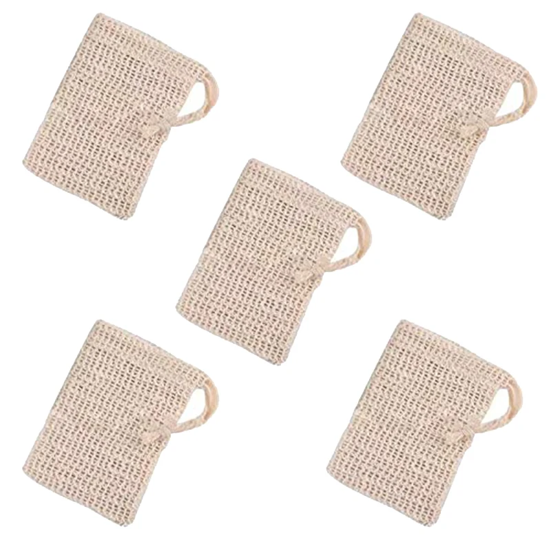 

Quality 5 Pcs X Soap Bag, Soap Bags in Cotton and Linen, Organic Soap Sachet, Soap Bag, Foam and Soap Soap