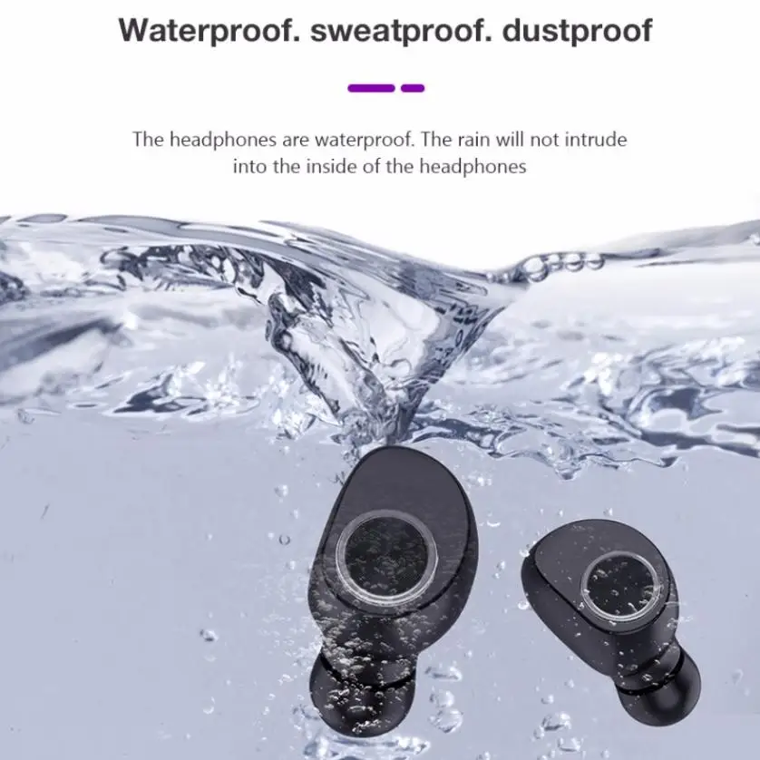 

Bluetooth V5.0 Earphone Wireless Earphones 8D Stereo Sport Wireless Earbuds Headset IPX4 Waterproof For iPhone Xiaomi