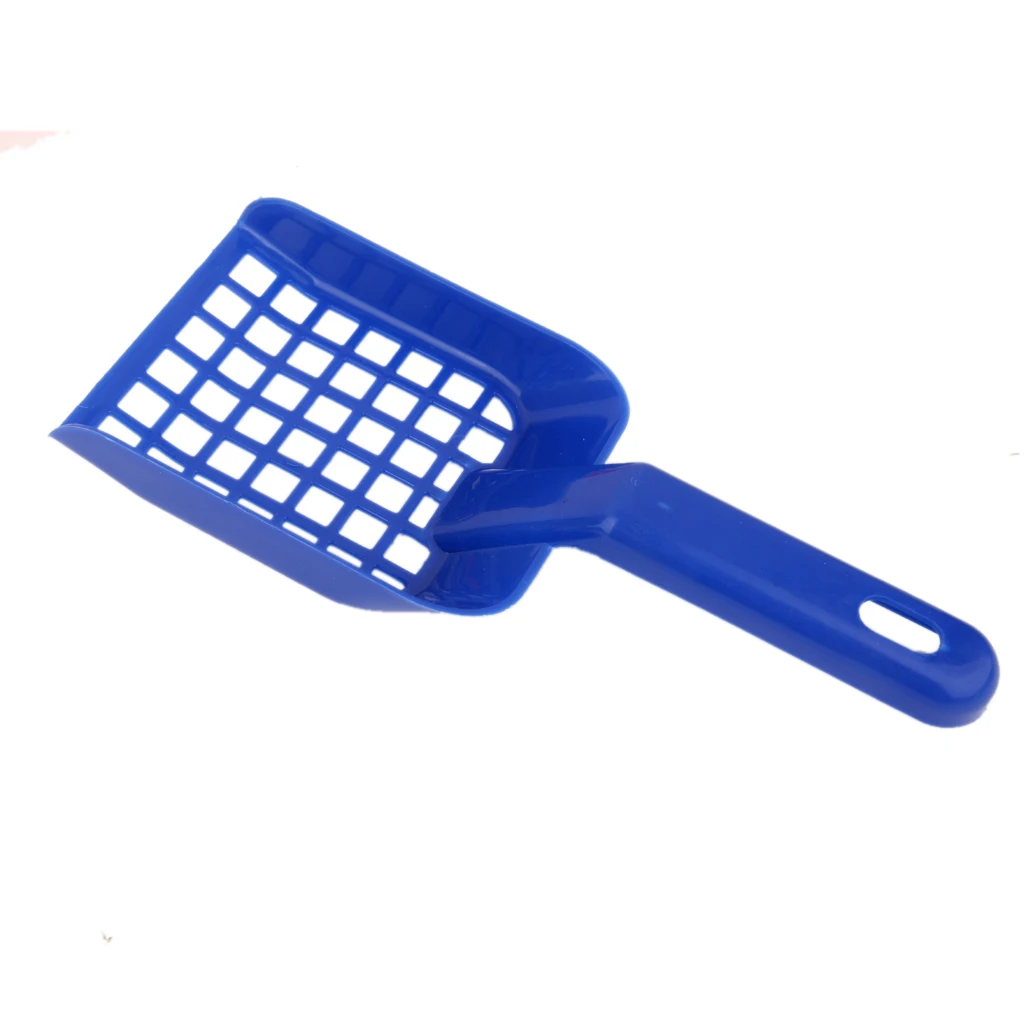 

1 Set Plastic Cat Litter Scoop Sifter and Sieve with Handle for Faster Cleaning
