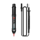 Профессиональный цифровой мультиметр A3008, Бесконтактный мультиметр с ЖК-дисплеем и ручкой, 6000 отсчетов, для измерения сопротивления напряжения постоянного и переменного тока