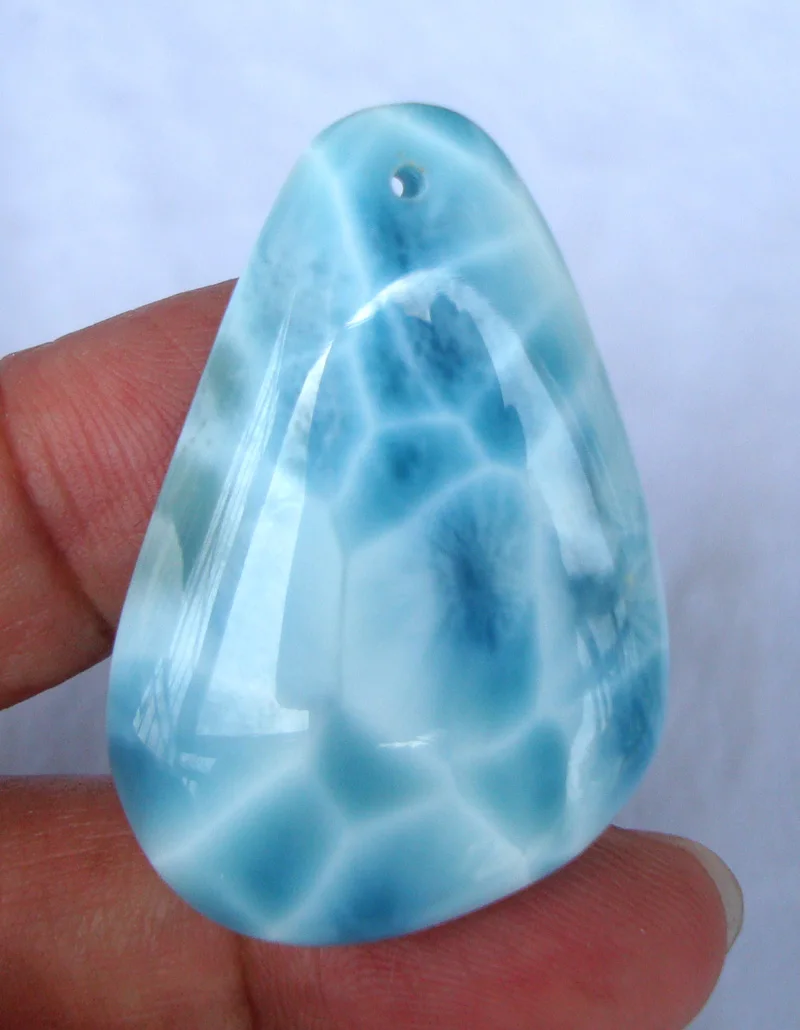 Бесплатная доставка подвеска из натурального ларимара женская бижутерия