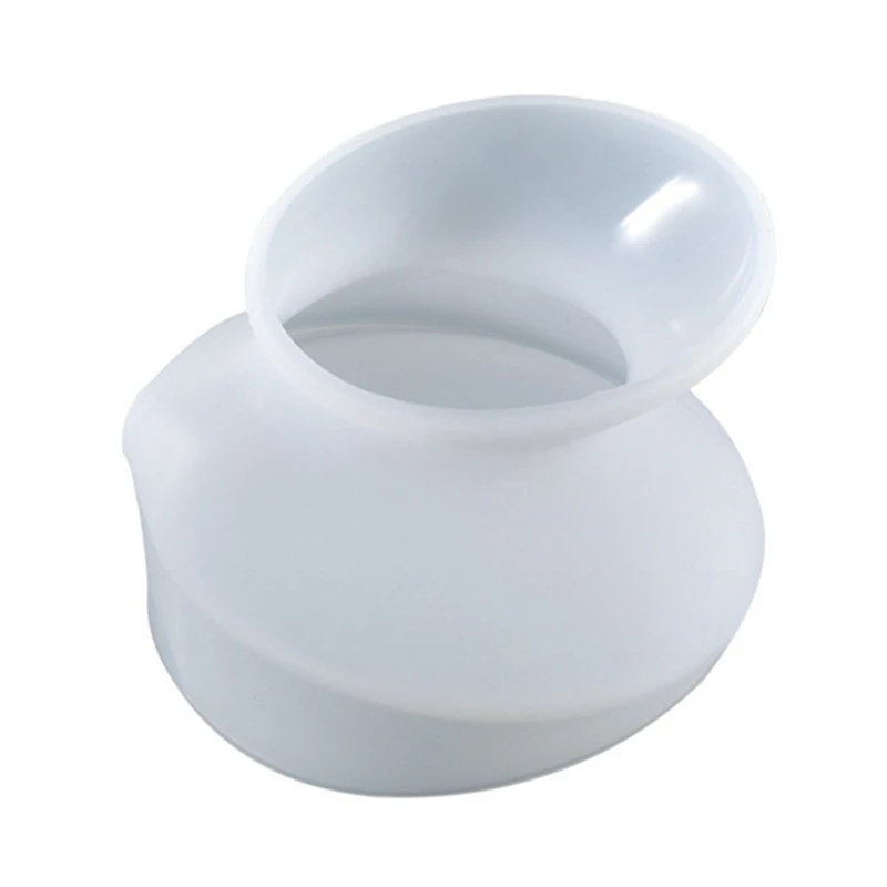 

Crystal Epoxy Mold Drain Design Lotus Leaf Soap Storage Box Silicone Mold