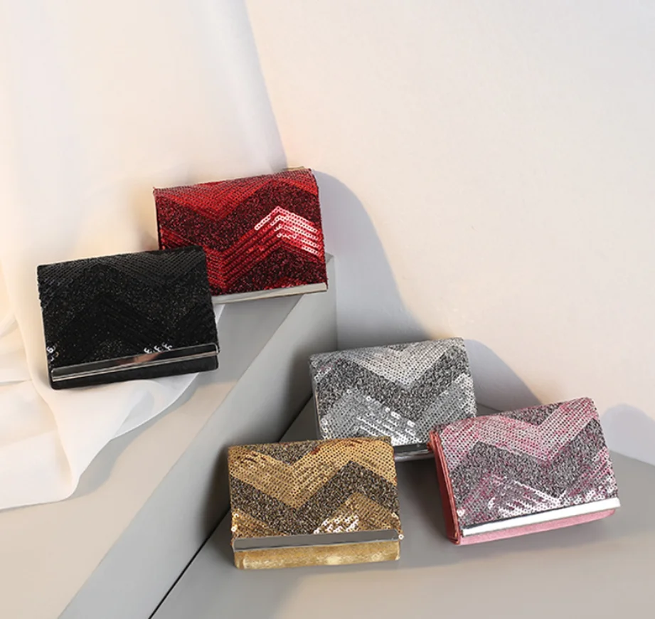 

Elegant Plaid Women Crystal Evening bags Handbags and Purses Wedding Clutch purse Ladies Metal Clutches Chain Shoulder Bag gift