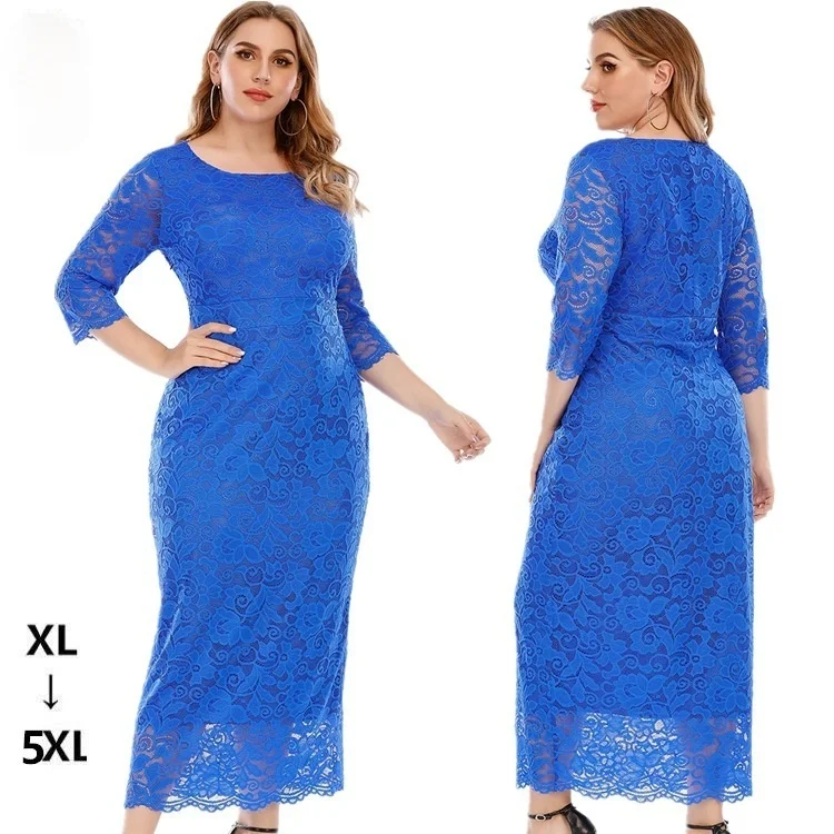 

Кружевные африканские платья для женщин, большие размеры, мусульманская мода, Дашики, африканский дизайн, одежда, абайя, Дубай, бубоу, халат, Африканское Платье Макси