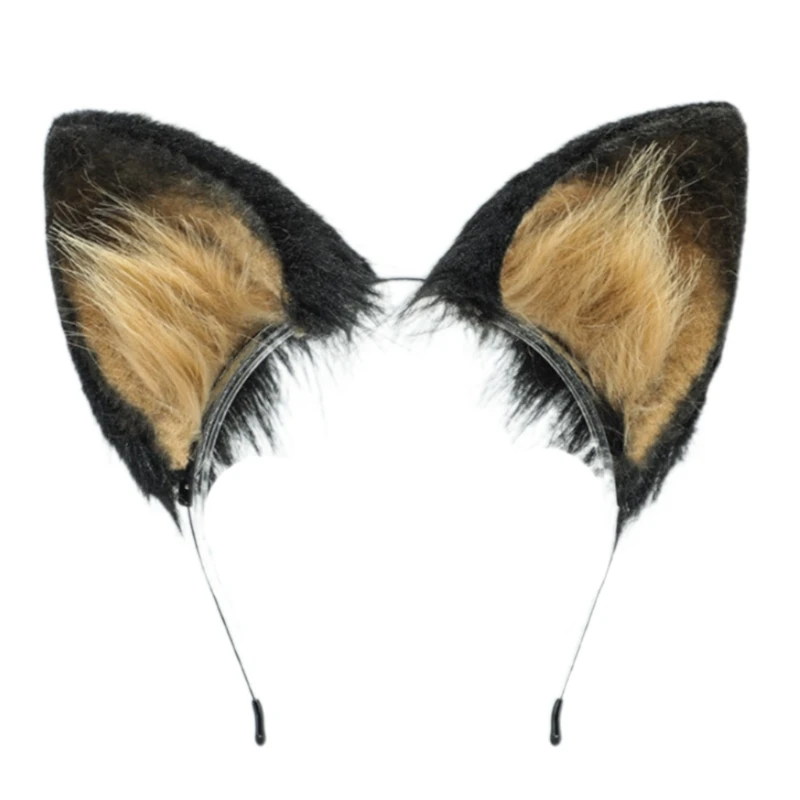 Realistic Kawaii Hair Band German Shepherd Ear Accessories for Halloween Theme Costume Party Favor Cosplay Decoration S24 21 |