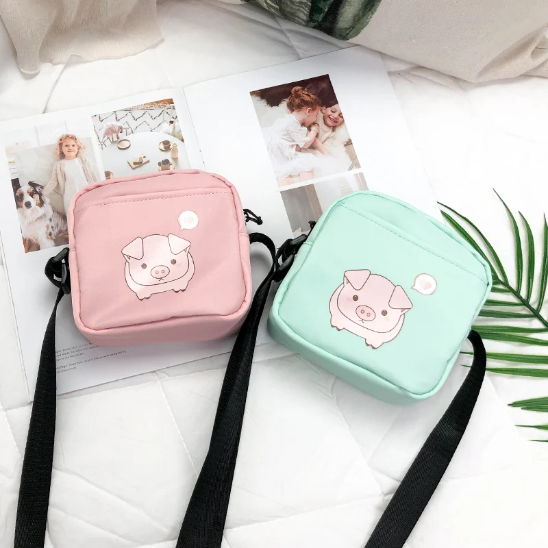 NI WEI ER милые сумки через плечо с мультяшной Свинкой для женщин и девушек новинка