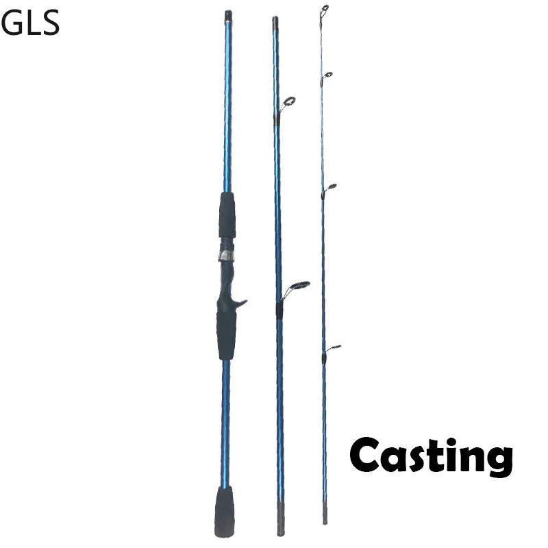 High Quality 2020 Newest 1.8M 2.1M Spinning Fishing Rod M Power 3 Sec Carbon Rod Casting Rod Fishing Tackle enlarge