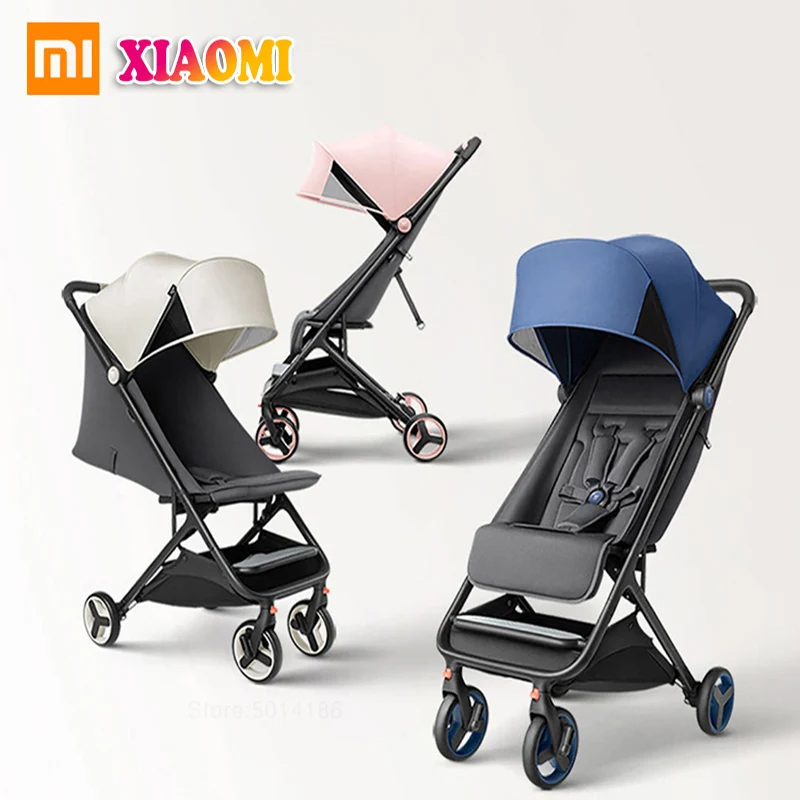 Новая XIAOMI MIJIA MITU складная детская коляска четыре коляска на колесиках самолет легкий портативный путешествия детская коляска аксессуары