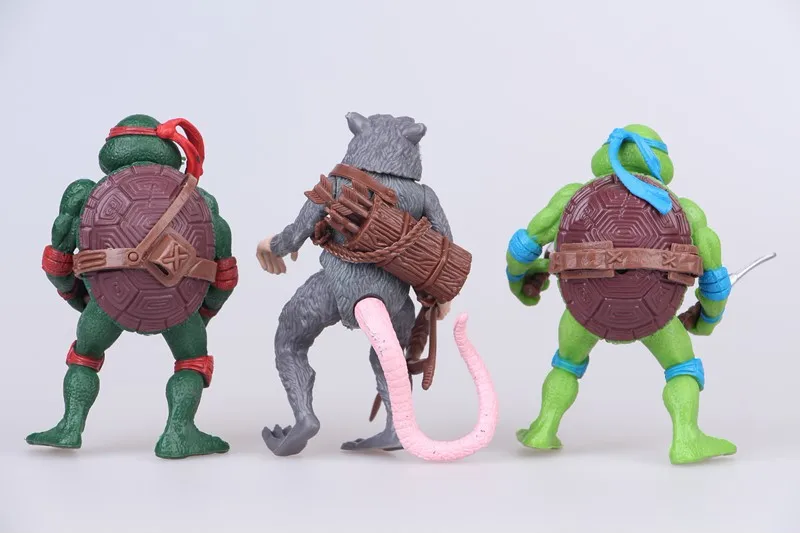 [Забавные] 6 шт./лот мутанты Черепашки Ниндзя фильм 12 см мастер Сплинтер Леонардо
