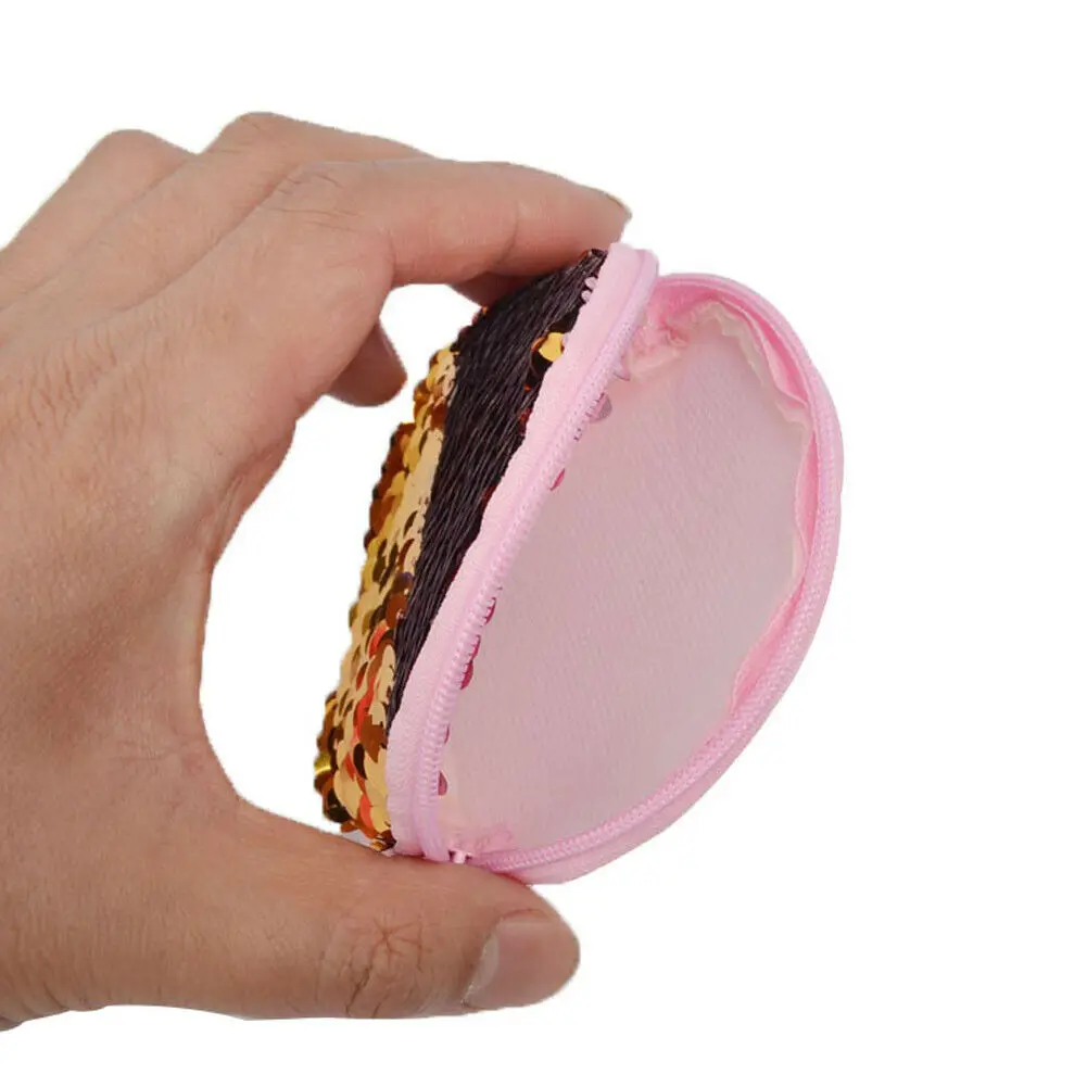 Женская маленькая блестящая сумка с украшением для девочек блестящий круглый