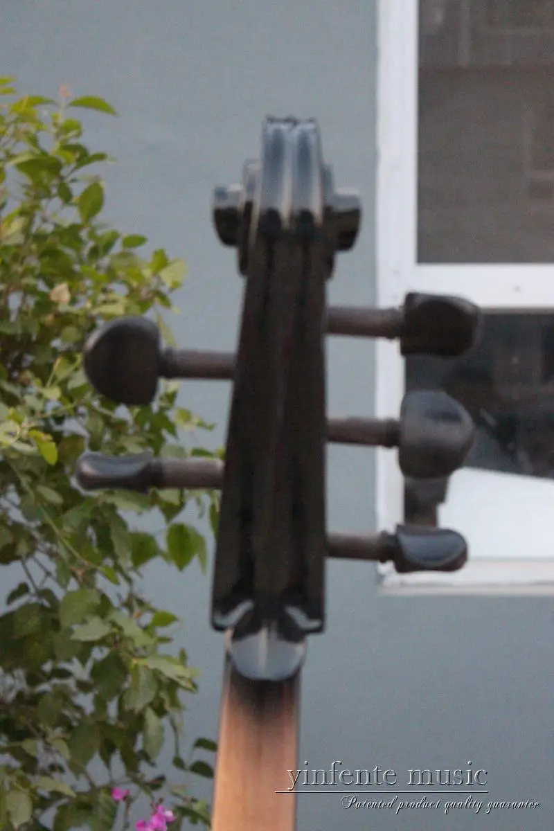 Виолончель 4/4 Новый электроакустическая Хороший звук Массив дерева черный 4 или 5