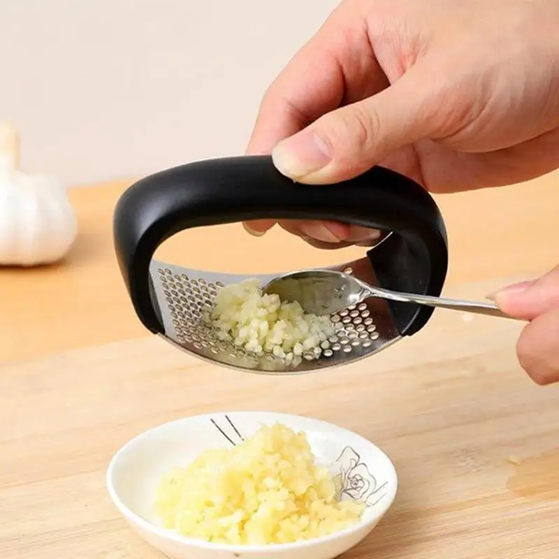

Garlic Ginger Presses Grinder Peeler Slicer Chopper Steel Cutter Kitchen Gadget Manual Multi-functional Cooking Tools B5N8