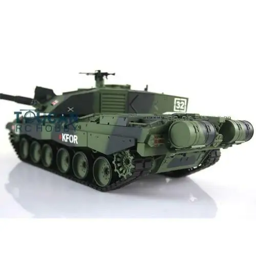 

US Stock 1/16 RC Tank 2.4G HengLong 3908 Green 6.0 Plastic Challenger II