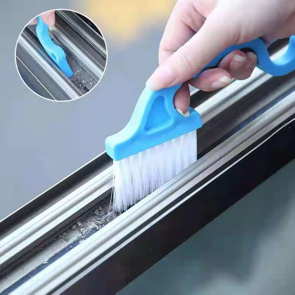 

Creative Hand-held Cleaning Brush Multipurpose Groove Door Window Gap Brush Keyboard Kitchen Cleaning Brush Home Cleaning Tools