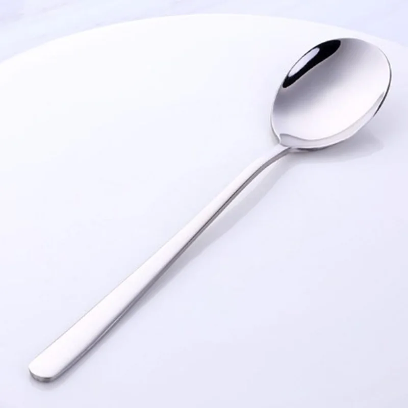 

HOT!!!Spoon Portable Coffee Spoon Durability Stainless Useful Steel Spoons High Quality Long Multifunction Handle Spoons 1PC