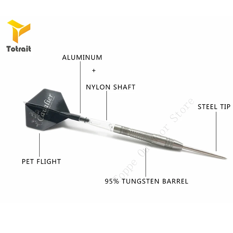 TOtrait новая Дротика s Высококачественная Вольфрамовая сталь 23g бочки 95% вольфрама